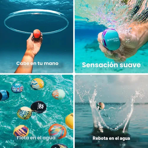 Miniatura 3 de Waboba Original Water Bouncing Ball - Perfect Toy for Beach and Water Games - Skips on Water - Invented in Sweden Zigzag