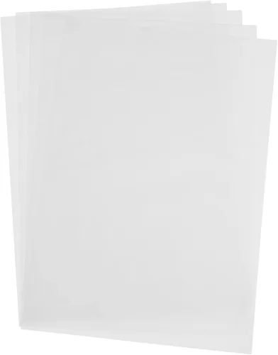 PATIKIL Papel de prensa de flores de 12 x 8 pulgadas, repuesto de 30 hojas, blanco, sin recubrimiento, 11.8 x 7.9 pulgadas (largo x ancho), artes,