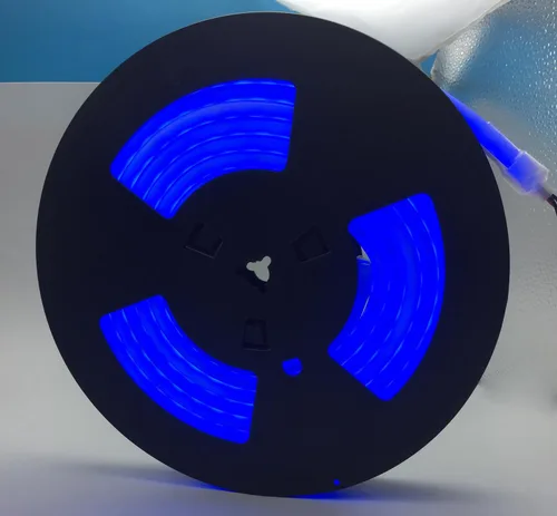 Miniatura 11 de Tira de luz LED RGB de silicona de neón flexible, impermeable, multicolor, control remoto para el hogar, jardín, decoración arquitectónica