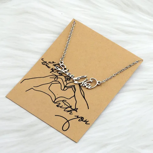 Miniatura 5 de OKEYCH Speak Now - Collar de música con tarjeta de mensaje regalo rápido para fanáticos de la música regalo para amantes de la música