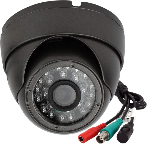 Cámara de seguridad CCTV analógica HD 1080P 4 en 1 (TVI/AHD/CVI/960H analógica) con domo de cámara de seguridad para exteriores, carcasa metálica,