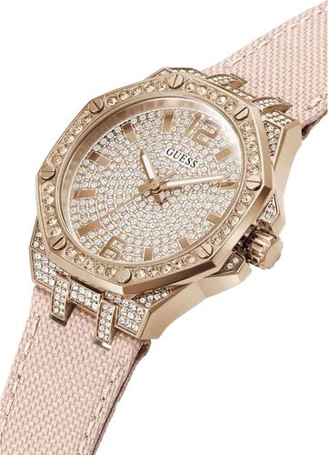 Miniatura 4 de GUESS Ladies Sport Crystal Octagonal 39mm Watch