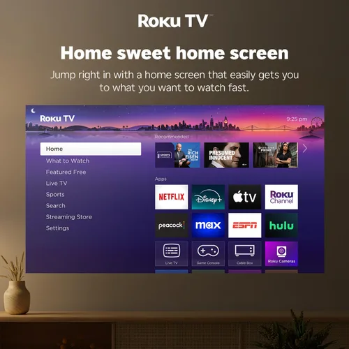 Miniatura 8 de Aurzen Roku - Proyector inteligente para TV con Wifi y Bluetooth, D1R Cube Roku Streaming Experience integrado, motor óptico sellado, 1080P FHD