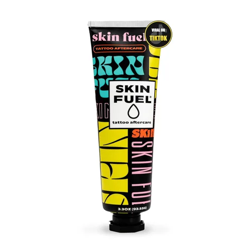 Crema de cuidado posterior para tatuajes – Ungüento de tatuaje con manteca de karité, hierba de San Juan y lavanda – Ungüento curativo multiusos