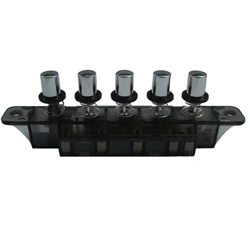 Interruptor de teclado de campana extractora, 2 botones de interruptor de alimentación multifuncionales duraderos, interruptor de teclado de piano