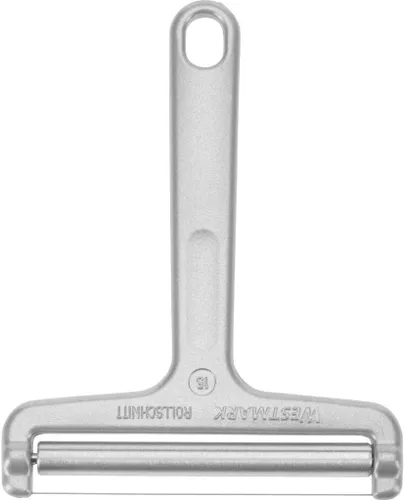 Miniatura 3 de Westmark Alemania - Cortadora de quesos de alambre de acero inoxidable resistente, ángulo ajustable (gris), 7 x 3.9 x 0.2 pulgadas