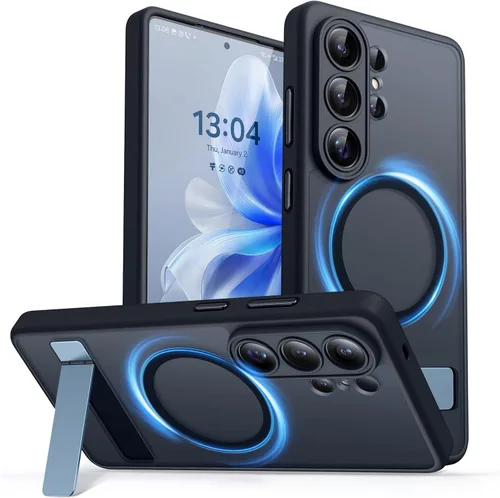 Miniatura 57 de CANSHN Funda diseñada para Samsung Galaxy A16-5G [protección completa de la cámara] [compatible con Magsafe] funda protectora trasera translúcida