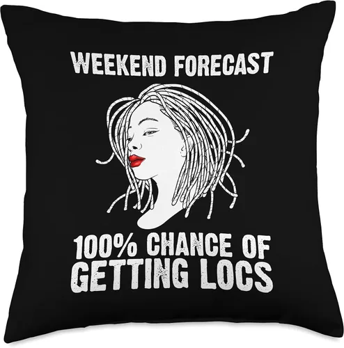 Miniatura 4 de Funny Locs Gift For Women Love Dreadlocks Hair Dreads Lovers Throw Pillow