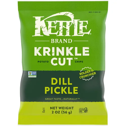 Miniatura 66 de Kettle Brand Papas Fritas, Backyard Barbeque Kettle Chips, Bolsa de Aperitivos, 1.5 Oz