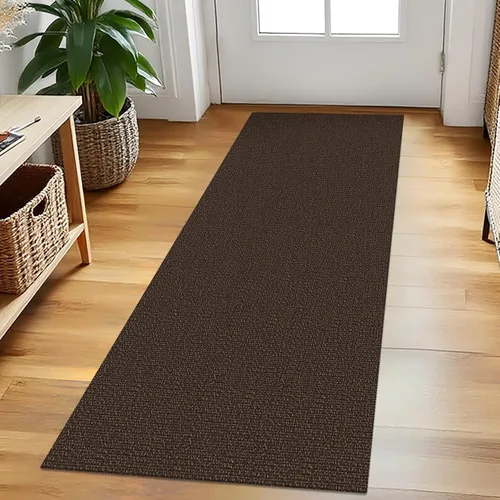 Miniatura 61 de EARTHALL Alfombra pequeña de 2 x 3 pies, lavable para entrada, antideslizante, trenzada, alfombra para puerta interior y exterior, alfombra tejida