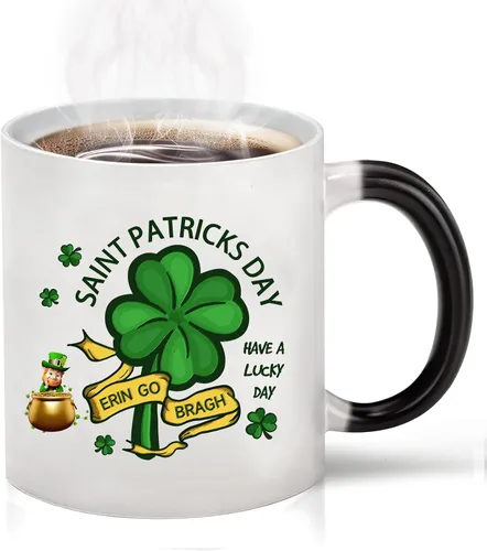 Miniatura 12 de Taza de café que cambia de color Caliamary, divertida taza de café con diseño de gato que cambia de color en cerámica, taza de café sensible al