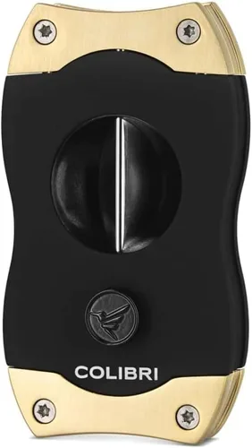 Miniatura 11 de Colibri Cortador de puros de corte en V de alta calidad, hoja ergonómica de acero inoxidable con resorte, ideal para hasta 60+ calibre de anillo