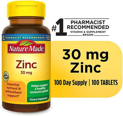 Miniatura 2 de Nature Made Zinc 30 mg (paquete de 4)