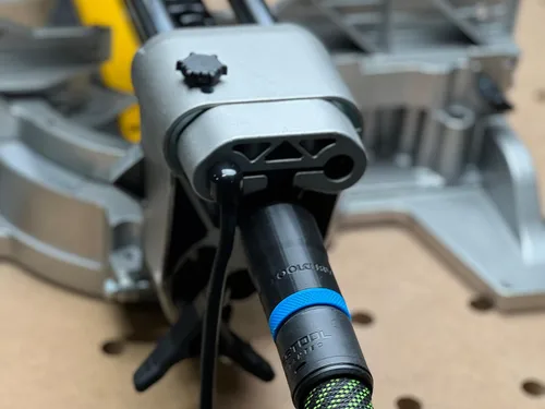 Miniatura 4 de ToolCurve Adaptador de manguera compatible con manguera Festool de 1.063 in a sierra ingletadora Dewalt