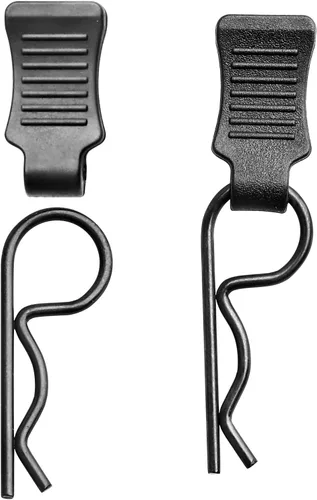 Miniatura 6 de HobbyPark Tijeras de corte de cuerpo a control remoto, escariador de cuerpo RC y clips de cuerpo RC de 0.047 in con pestañas de tracción para escala