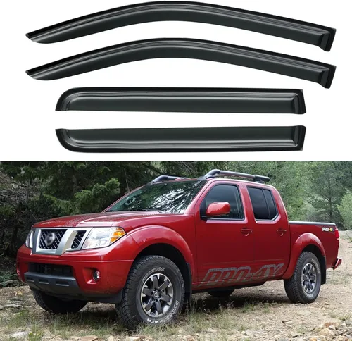 Miniatura 26 de Visores para ventanas y protectores contra la lluvia para Ford F150 de cabina estándar 1980-1996, Deflectores de viento y protectores para ventanas