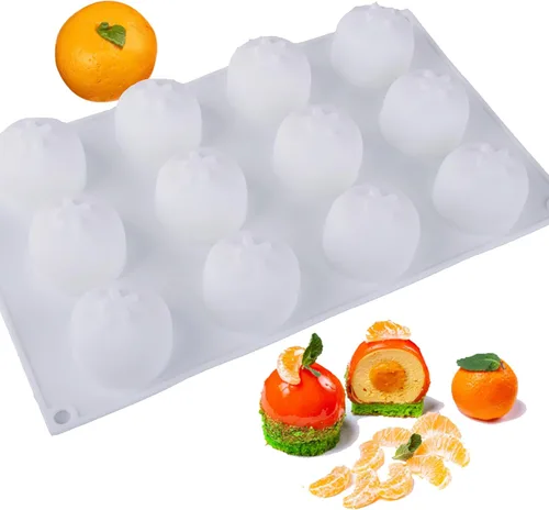 Miniatura 31 de OCPO KITCHEN Moldes de silicona para hornear pasteles de mousse, molde de postre francés para pastelería, chocolate, cupcake, molde de helado, molde