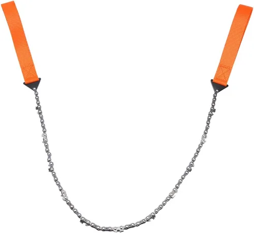 Miniatura 3 de Motosierra de bolsillo de 40.6 pulgadas, motosierra portátil de mano de emergencia con bolsa, herramienta de senderismo para camping para corte