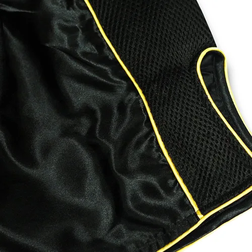 Miniatura 5 de Pantalones cortos de Muay Thai para niños (4 años a 10 años) para boxeo, kickboxing, artes marciales mixtas, entrenamiento para niños y niñas