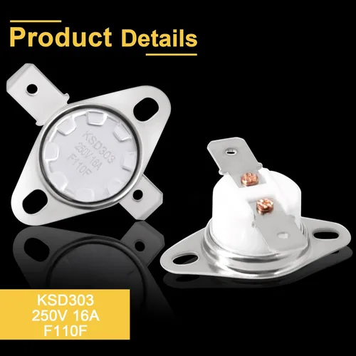 Miniatura 3 de SRV230-1220 Snap Disc #1 Interruptor de límite bajo para estufas de pellets Heatilator Eco-Choice CAB50 PS35 PS50, estufas de leña Quadrafire Bodega