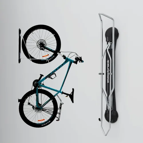 Miniatura 3 de Steadyrack - Soporte de bicicleta para bicicletas de carretera - El soporte de bicicleta vertical original montado en la pared - Se adapta a