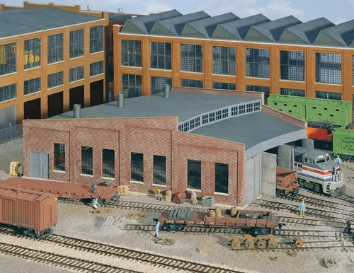 Miniatura 2 de Walthers Cornerstone HO Escala Modelo Roundhouse, 8