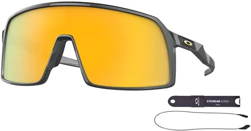 Miniatura 133 de Oakley Sutro OO9406 / OO9462 - Lentes de sol para hombre, kit de correa de accesorios, bolsa de microfibra