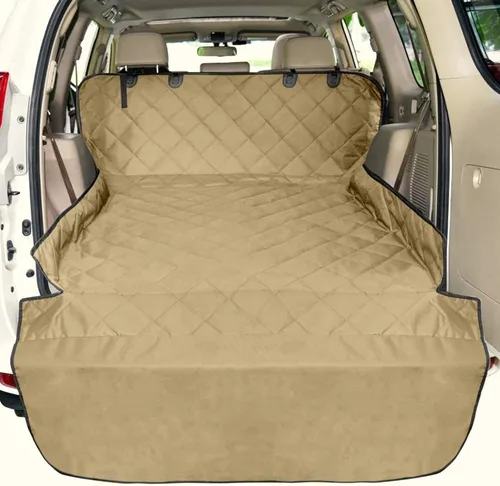 Miniatura 15 de F-color Funda para compartimiento de carga para SUV para perros, forro de carga para mascotas impermeable, asiento para perros, alfombra para SUV