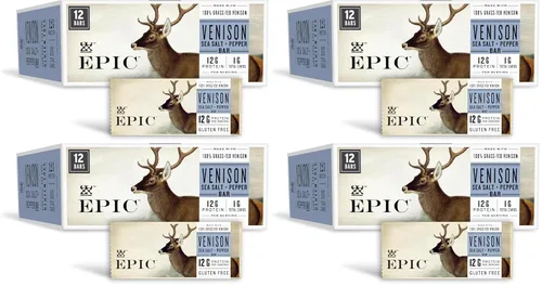 Miniatura 16 de Epic Barras de tocino y manzana de ternera, Whole30, Paleo Friendly, 12