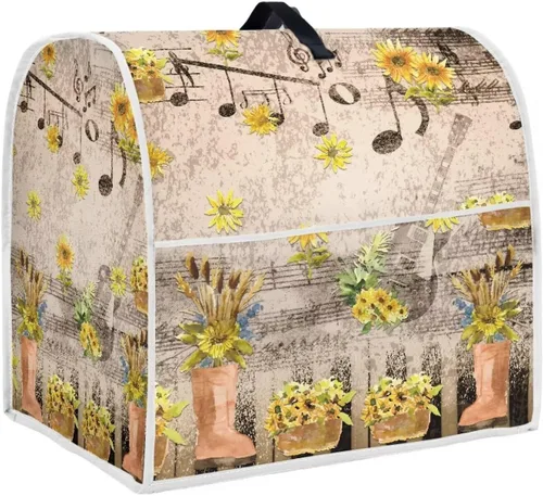 Miniatura 29 de Funda para mezclador de cocina de pata de perro bohemio compatible con ayuda de cocina de 4.5 a 5 cuartos de galón, batidora de pie Hamilton
