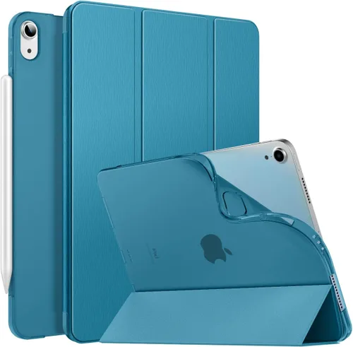 Miniatura 32 de MoKo para iPad Air de 11 pulgadas, funda para iPad Air de 7ª/6ª generación M3/M2 2025/2024, iPad Air de 5ª/4ª generación de 10.9" 2022/2020, Rojo