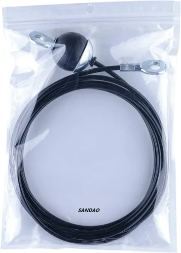 Miniatura 6 de Cable de Polea de Fitness, Accesorios de Reemplazo para Máquina de Cable, Accesorios de Polea de Cable para Gimnasio - Cuerda de Acero Resistente