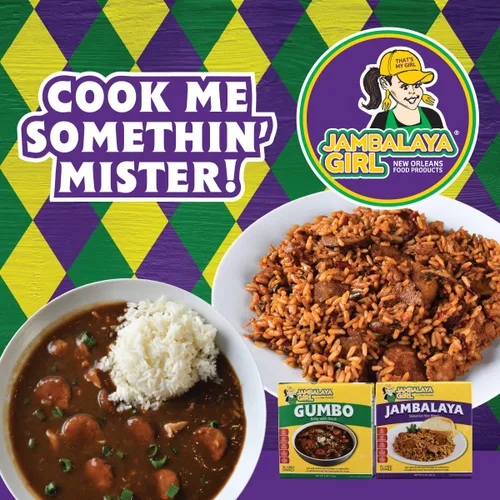 Miniatura 2 de Jambalaya Girl Base Gumbo con Roux, mezcla de sopa de Nueva Orleans, 4 onzas (1 paquete) – Fácil de cocinar – Solo tienes que añadir pollo