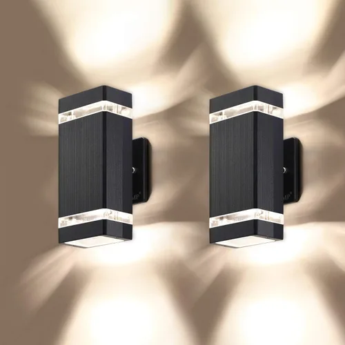Miniatura 12 de LMP LED luz de pared cuadrada, luces al aire libre, cuerpo de aluminio impermeable, 3000k 5W con certificado ETL