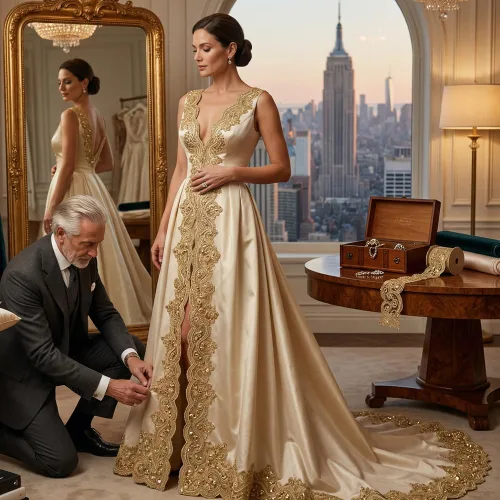 Miniatura 8 de IDONGCAI Cinta metálica de lentejuelas 3D con ribete de encaje dorado vintage para alteraciones de vestidos de novia, manualidades de cabaña