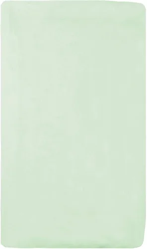 TL Care Sábana bajera ajustable de punto de jersey de algodón transpirable 100% natural, apio, 15 x 33 pulgadas, suave y transpirable, para niños y