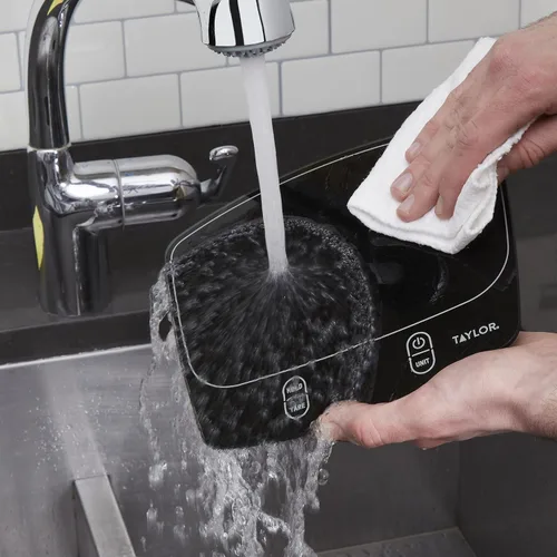 Miniatura 9 de Taylor Báscula de cocina digital impermeable, 11 libras, color negro