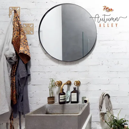 Miniatura 8 de Autumn Alley Dos Ganchos Dorados, Gancho para Toallas de Baño, Gancho para Bata Montado en la Pared - Ganchos Decorativos de Pared para Toalla