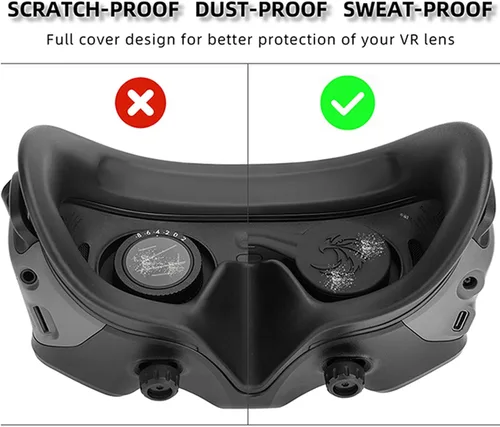Miniatura 4 de Tapa protectora de lente para DJI Goggles 3 Funda protectora de silicona para DJI Avata 2 Gafas 2/3 Accesorios