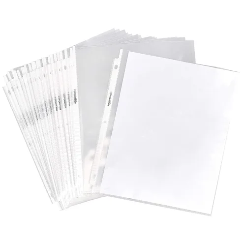 Miniatura 11 de Amazon Basics - Protector de hojas, antirreflejos, paquete de 500