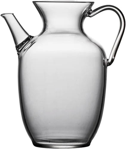 Hemoton - Tetera de vidrio para uso doméstico Pequeña tetera de Kung Fu cómoda - Mango escaldado para elaborar cerveza y té de hierbas