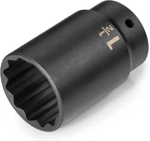 Miniatura 26 de TEKTON Encastre de 1/2 pulgada x 3/4 pulgadas de profundidad 12 puntos de impacto SID23219