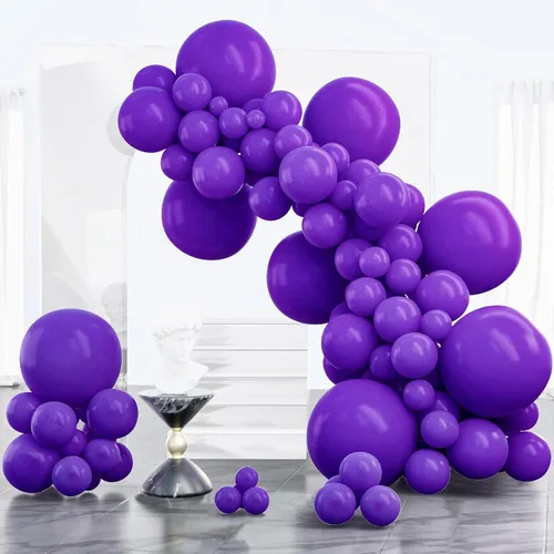Miniatura 187 de PartyWoo Globos de color azul pizarra, 100 unidades, diferentes tamaños, paquete de 18, 12, 10, 5 pulgadas, azul marino, azul polvoriento, bohemio