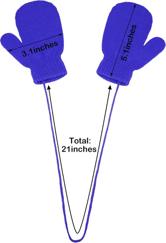 Miniatura 3 de 3 pares de guantes elásticos para niños