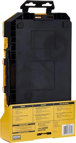 Miniatura 2 de DEWALT - Juego de llaves de impacto para destornillador con extensiones de impacto y adaptadores de taladro, métricas, 10 piezas, 3/8" y 1/2