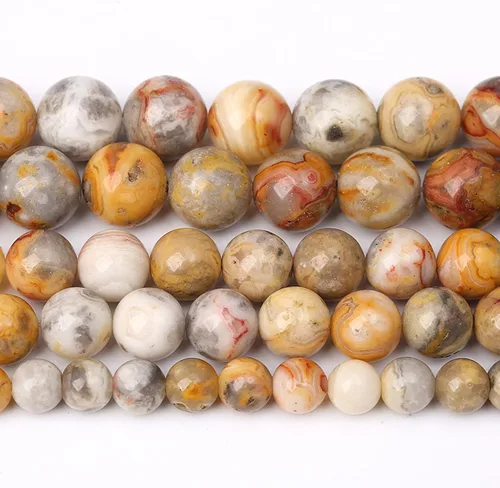 Miniatura 25 de 100 cuentas redondas sueltas de hematita negra de grado AAA para hacer joyas y pulseras