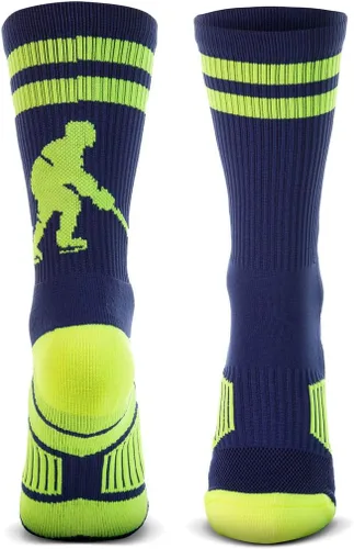ChalkTalkSPORTS - Calcetines deportivos semiacolchonados para hockey, múltiples colores.