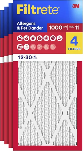 Miniatura 38 de Filtrete - Filtro de aire para caldera de aire acondicionado, 20 x 25 x 1 pulgadas, MERV 11, MPR 1000, defensa contra micro alérgenos, filtro