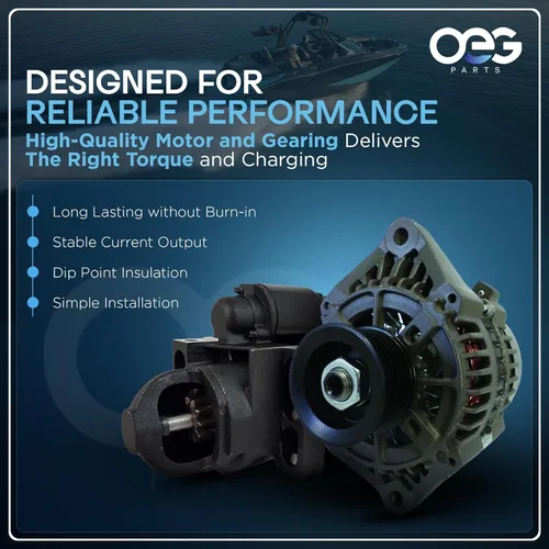 Miniatura 3 de OEG Parts - Motor de ajuste de inclinación de 12 V compatible con motor Volvo Penta Marine SX 2001-2009, varios modelos por número de pieza DPH-A