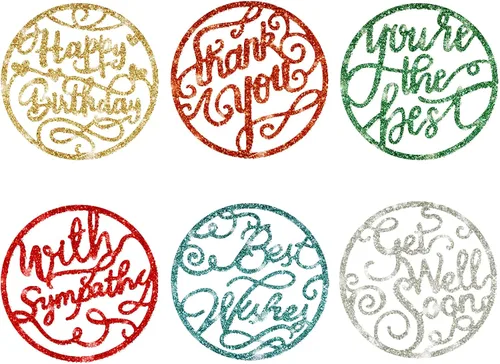 Miniatura 8 de ORIGACH 28 piezas de troqueles de corte de palabras de sentimientos, palabras de sombras, plantillas de corte de metal, plantilla de estampado